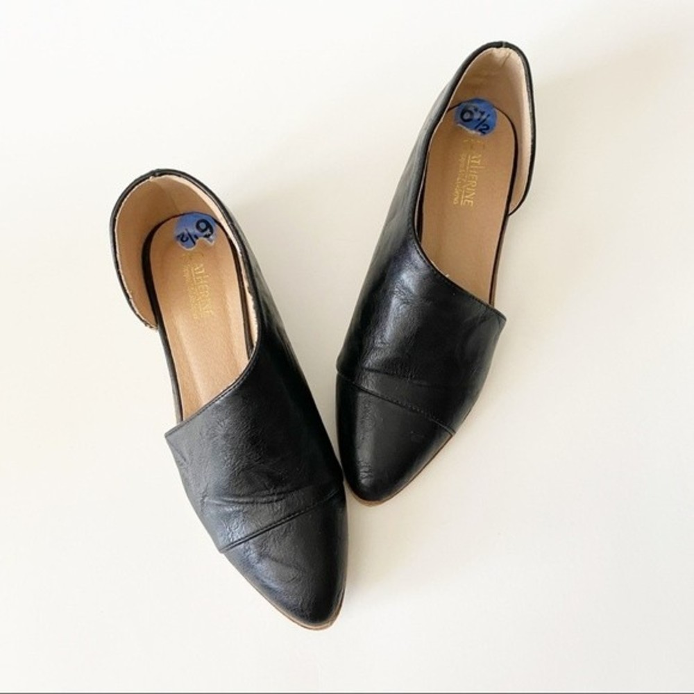 Catherine Malandrino Swan D’orsay Flats